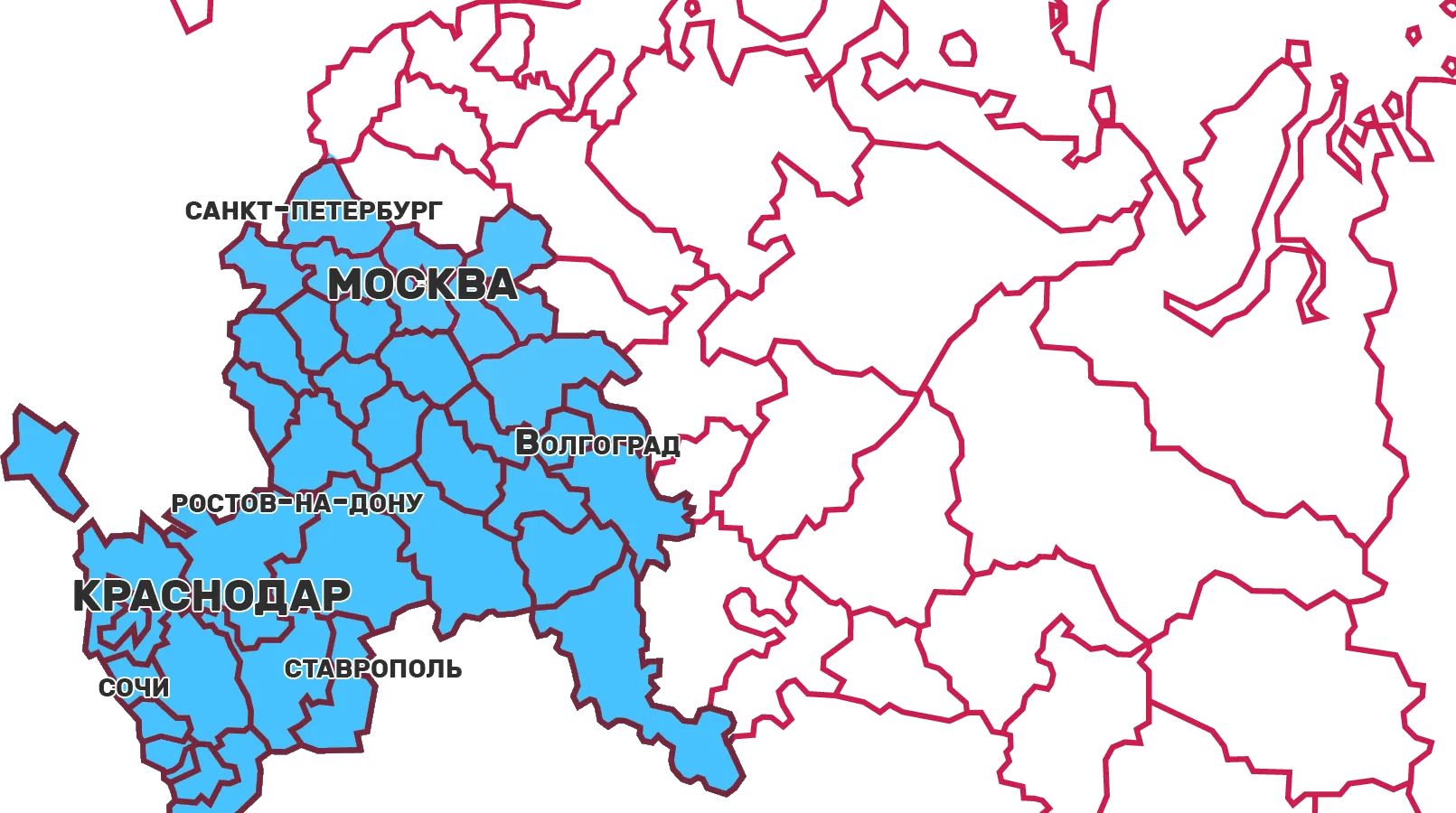 Карта в Крыму